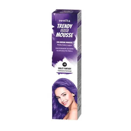 VENITA Trendy Color Mousse pianka koloryzująca 40 Fioletowa Fantazja 75ml