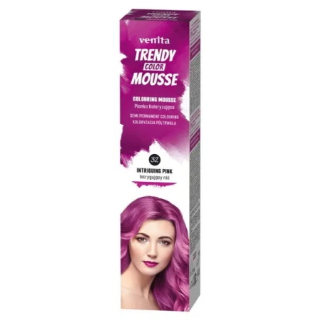 VENITA Trendy Color Mousse pianka koloryzująca 32 Intrygujący Róż 75ml