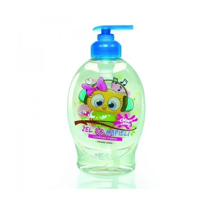 ESTETICA Chlapu Chlap Wesoła Sowa żel do kąpieli Cukrowa pianka 384ml