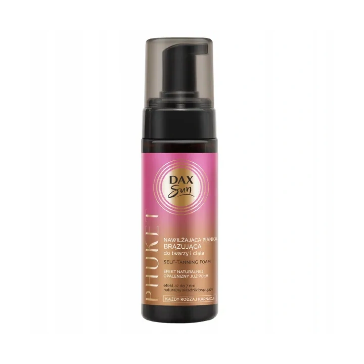 DAX Sun nawilżająca pianka brązująca Phuket 160ml