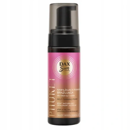 DAX Sun nawilżająca pianka brązująca Phuket 160ml