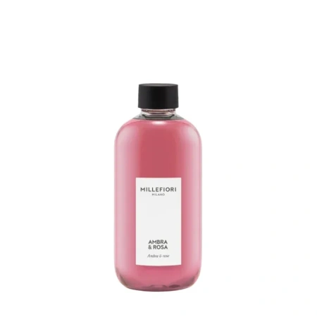 MILLEFIORI MILANO Diffuser uzupełniacz do pałeczek AMBRA & ROSA 250ml