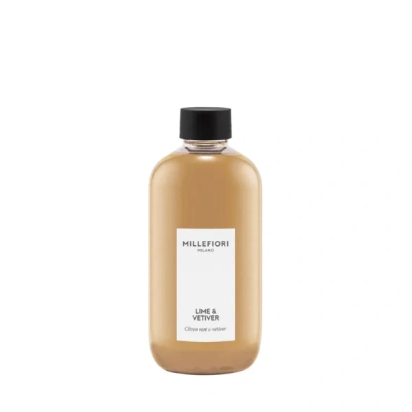 MILLEFIORI MILANO Diffuser uzupełniacz do pałeczek LIME & VETIVER 250ml