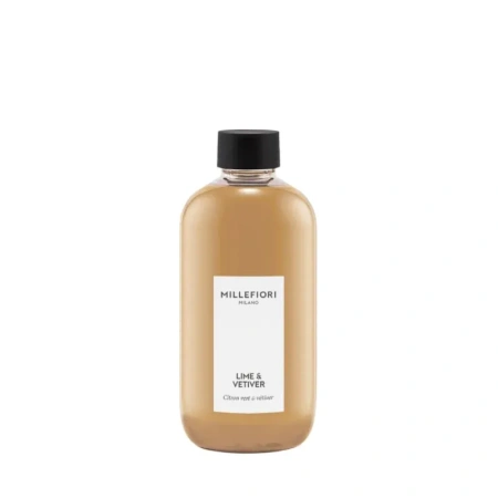 MILLEFIORI MILANO Diffuser uzupełniacz do pałeczek LIME & VETIVER 250ml