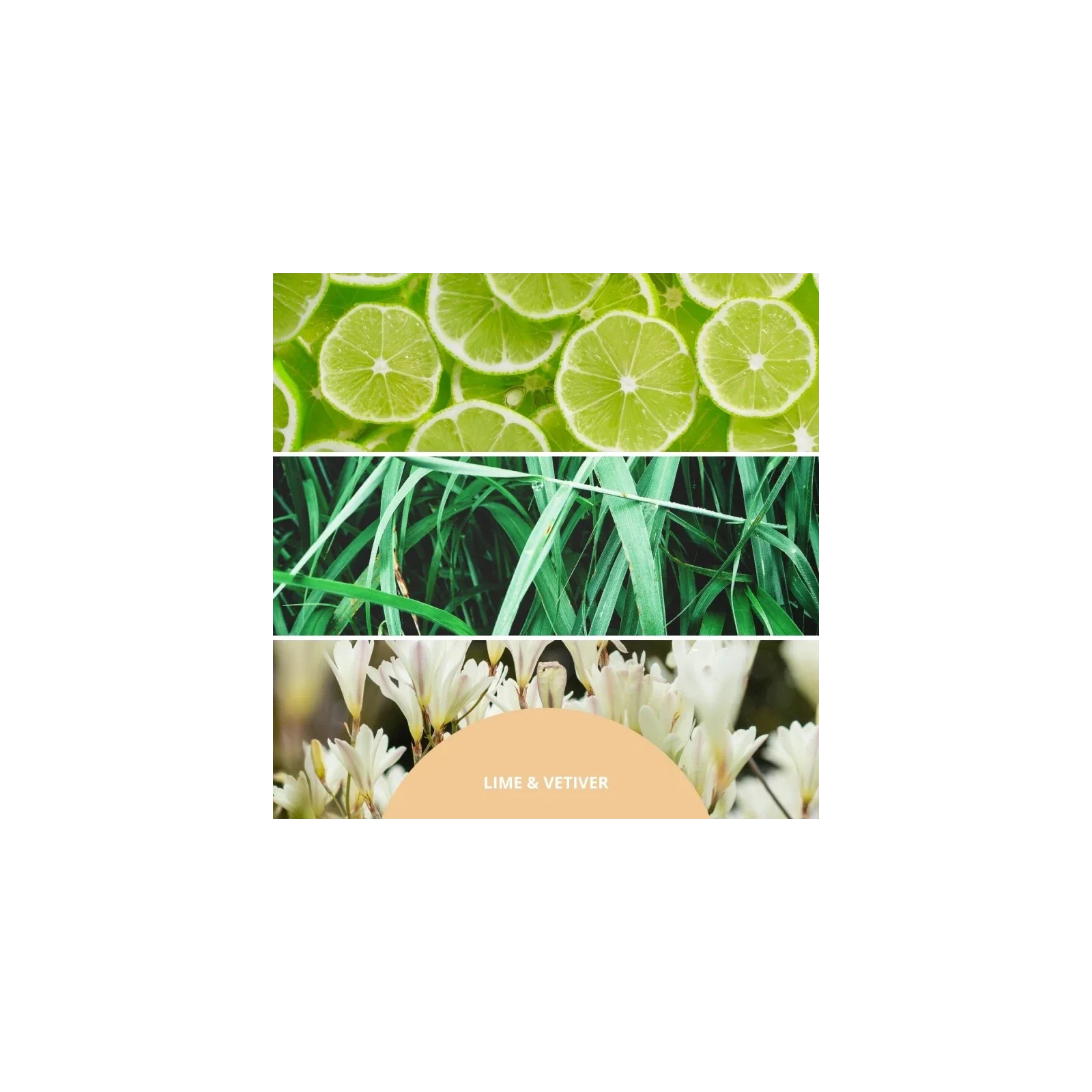MILLEFIORI MILANO Diffuser uzupełniacz do pałeczek LIME & VETIVER 250ml