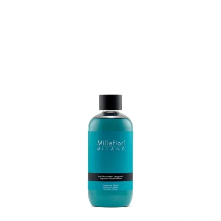 MILLEFIORI MILANO Diffuser uzupełniacz do pałeczek MEDITERRANEAN BERGAMOT 250ml