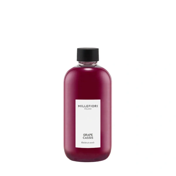 MILLEFIORI MILANO Diffuser uzupełniacz do pałeczek GRAPE CASSIS 250ml
