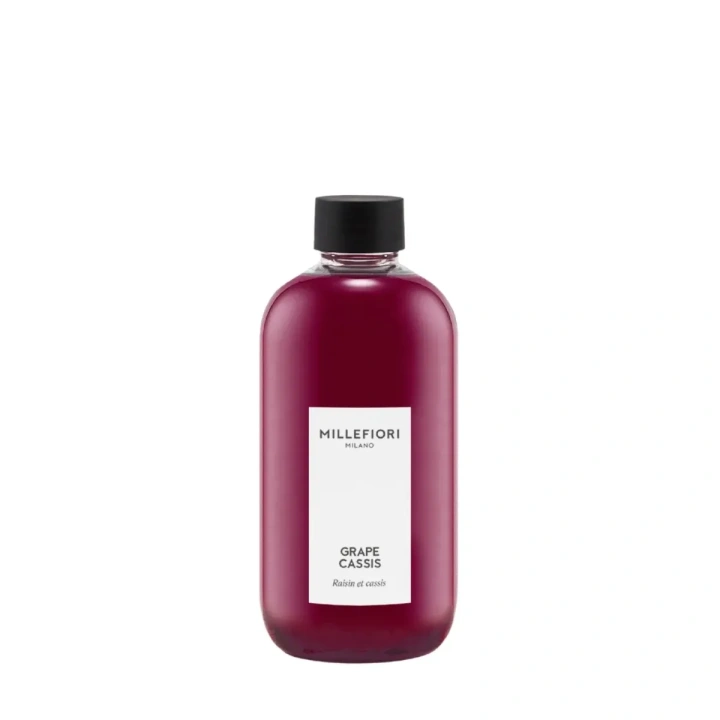 MILLEFIORI MILANO Diffuser uzupełniacz do pałeczek GRAPE CASSIS 250ml