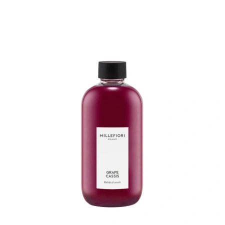 MILLEFIORI MILANO Diffuser uzupełniacz do pałeczek GRAPE CASSIS 250ml