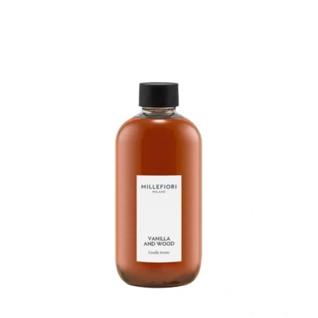 MILLEFIORI MILANO Diffuser uzupełniacz do pałeczek VANILLA & WOOD 250ml