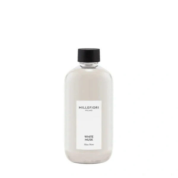MILLEFIORI MILANO Diffuser uzupełniacz do pałeczek WHITE MUSK 250ml