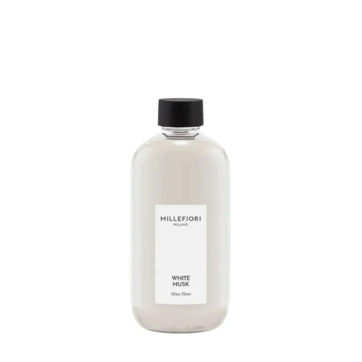 MILLEFIORI MILANO Diffuser uzupełniacz do pałeczek WHITE MUSK 250ml