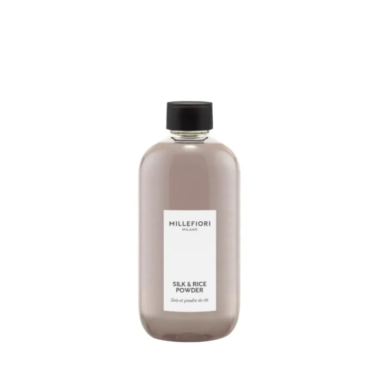 MILLEFIORI MILANO Diffuser uzupełniacz do pałeczek SILK & RICE POWDER 250ml