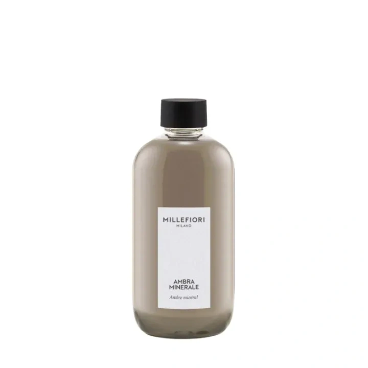 MILLEFIORI MILANO Diffuser uzupełniacz do pałeczek AMBRA MINERALE 250ml