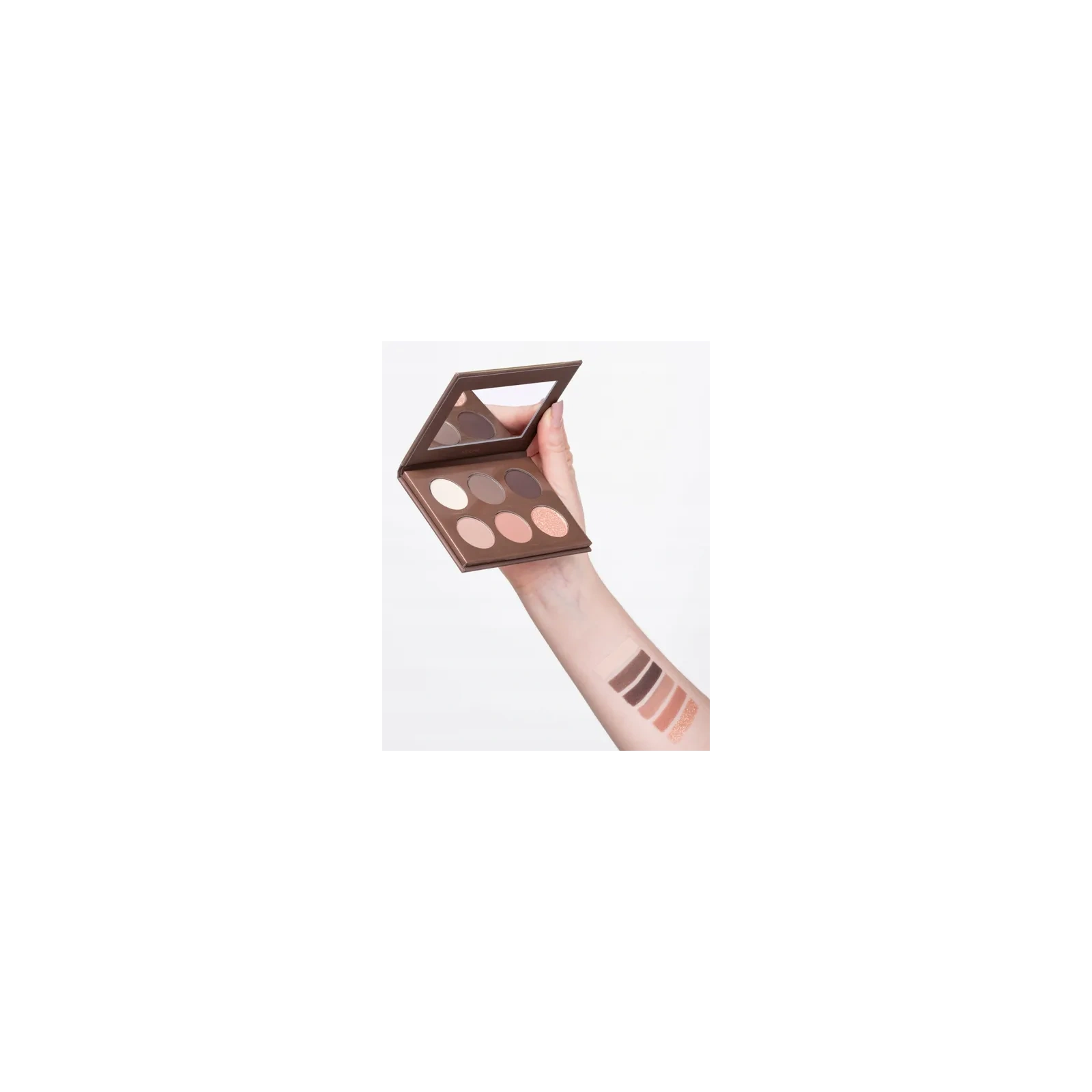 PIERRE RENE Mocha Mousse paletka cieni do powiek Mocha 6x1,3g