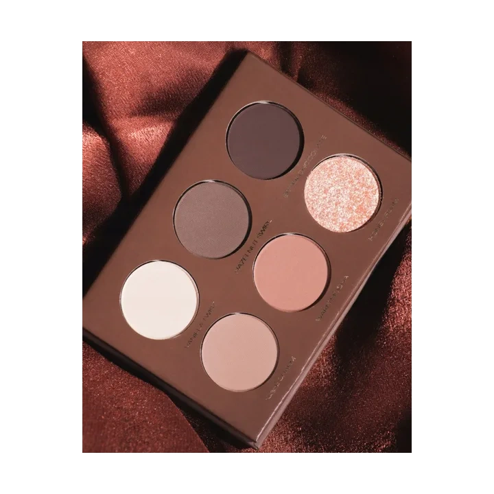 PIERRE RENE Mocha Mousse paletka cieni do powiek Mocha 6x1,3g