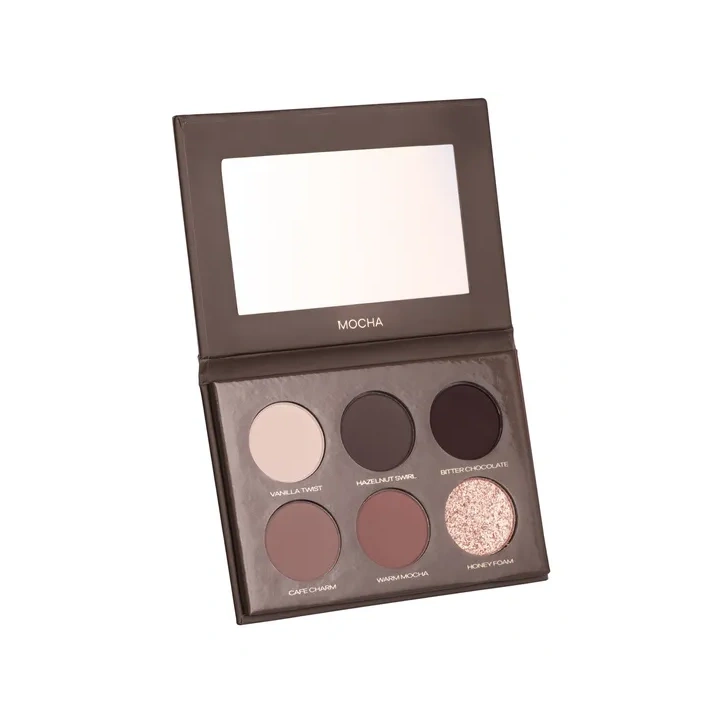 PIERRE RENE Mocha Mousse paletka cieni do powiek Mocha 6x1,3g