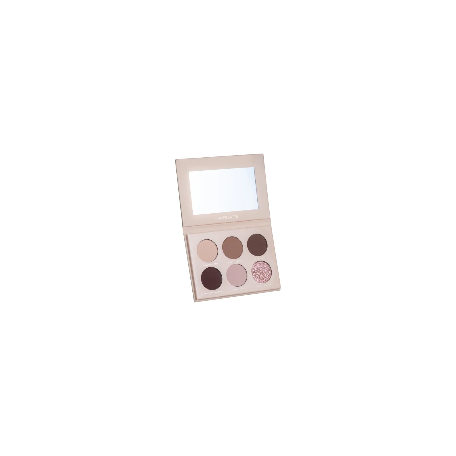PIERRE RENE Mocha Mousse paletka cieni do powiek Caffe Latte 6x1,3g