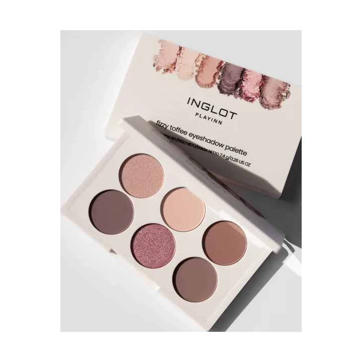 INGLOT Playinn paletka cieni do powiek Fizzy Toffee 7,4g