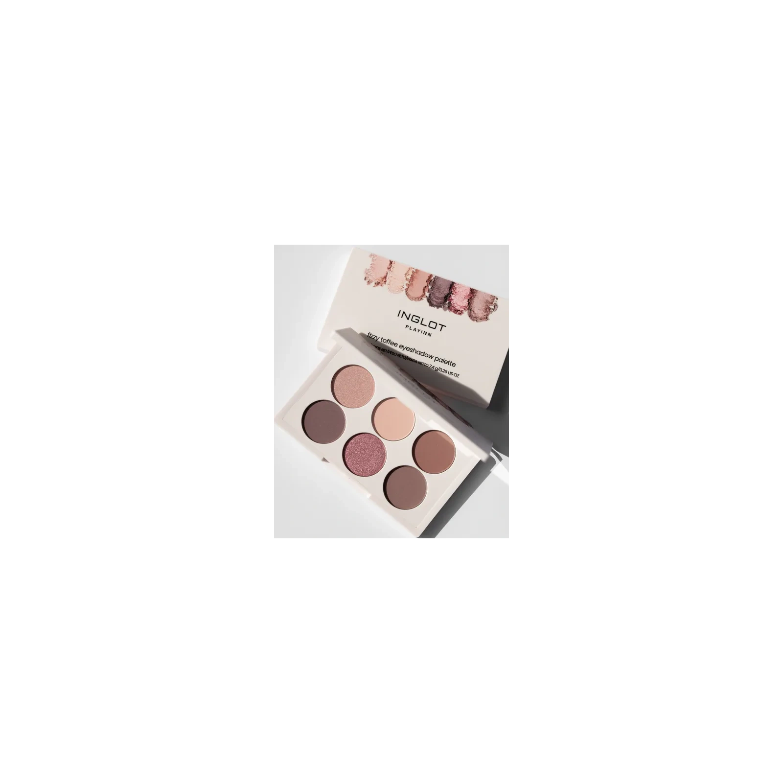 INGLOT Playinn paletka cieni do powiek Fizzy Toffee 7,4g