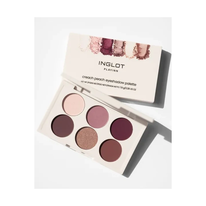 INGLOT Playinn paletka cieni do powiek Creach Peach 7,8g