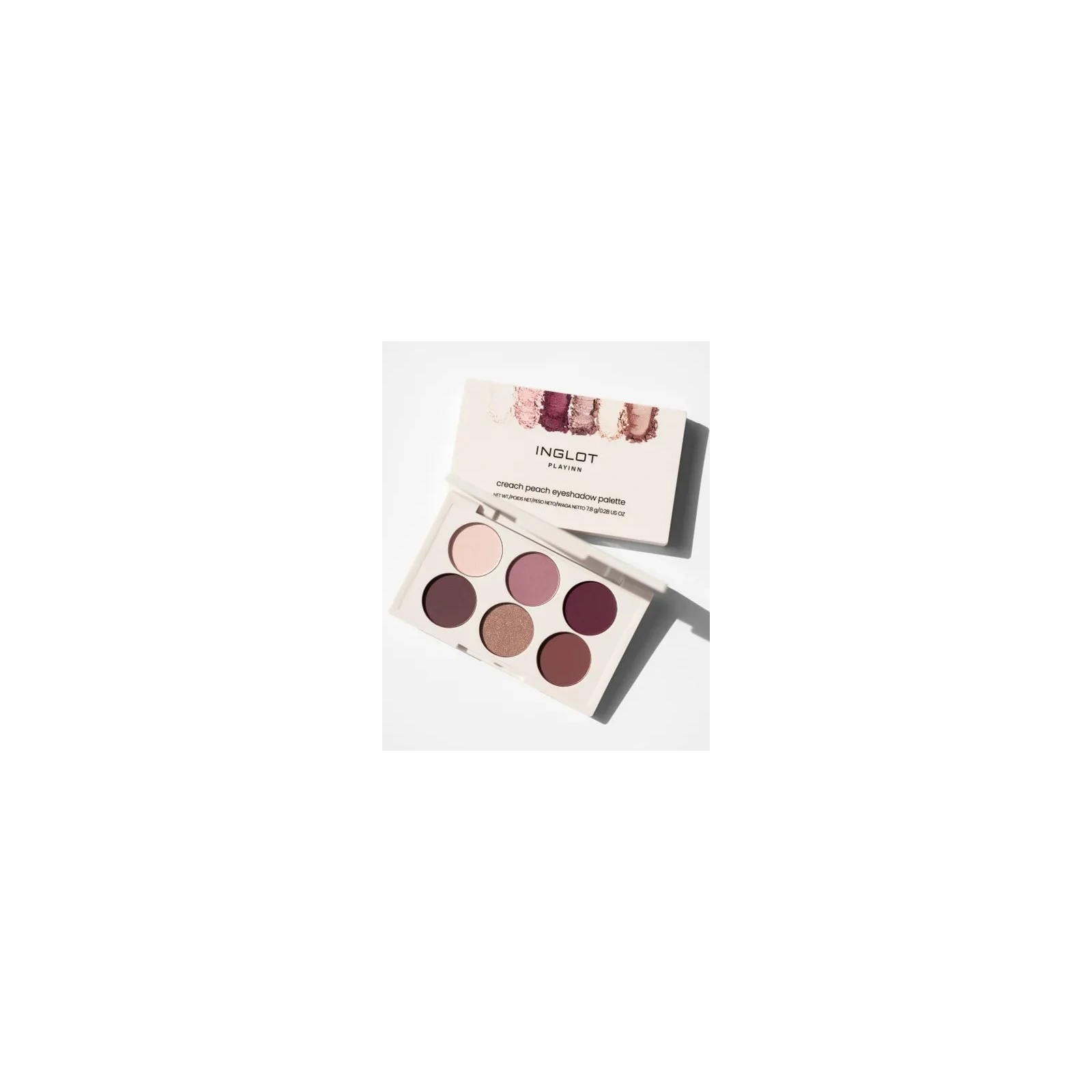 INGLOT Playinn paletka cieni do powiek Creach Peach 7,8g