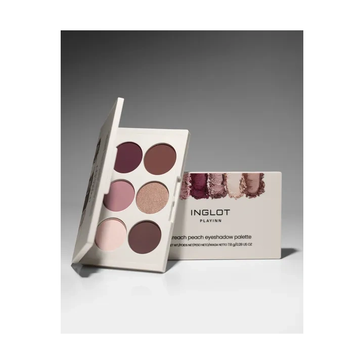 INGLOT Playinn paletka cieni do powiek Creach Peach 7,8g