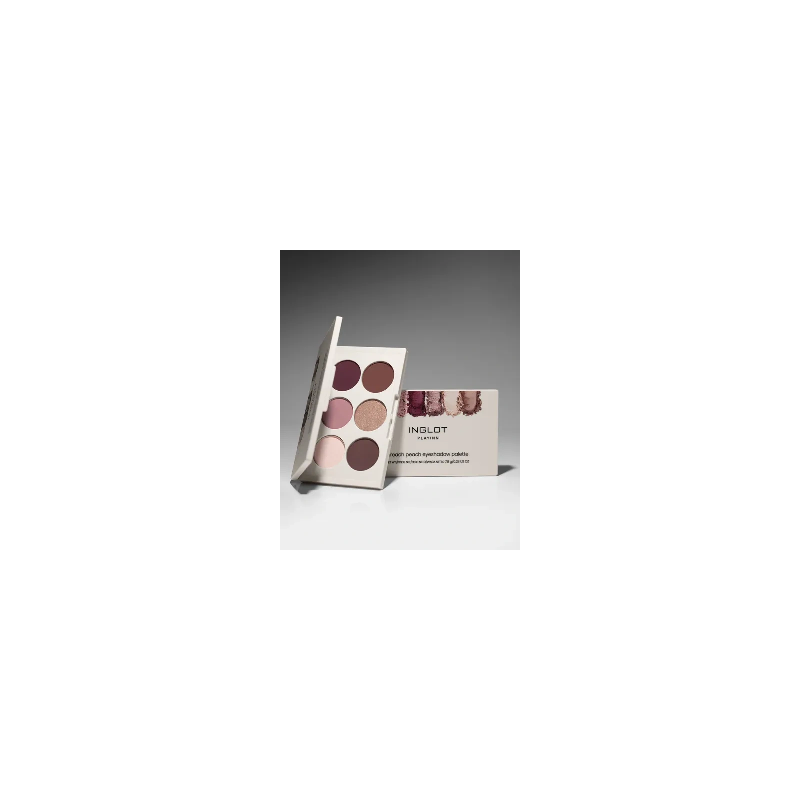 INGLOT Playinn paletka cieni do powiek Creach Peach 7,8g