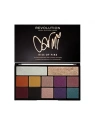 MAKEUP REVOLUTION Carmi Kiss of Fire paletka 10x2g 2x3,5g
