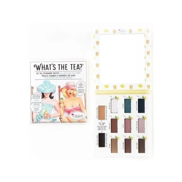 THE BALM What's The Tea? paletka cieni Ice Tea 12,6g