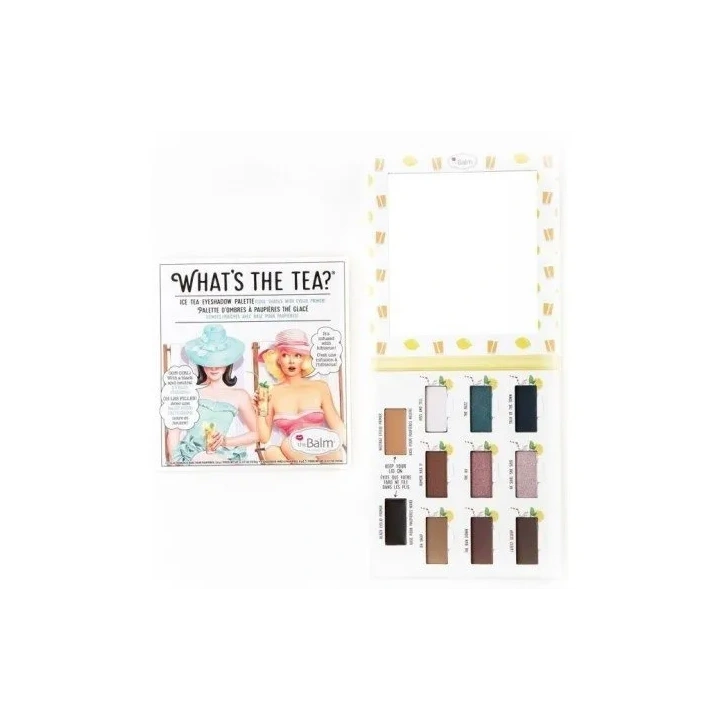 THE BALM What's The Tea? paletka cieni Ice Tea 12,6g