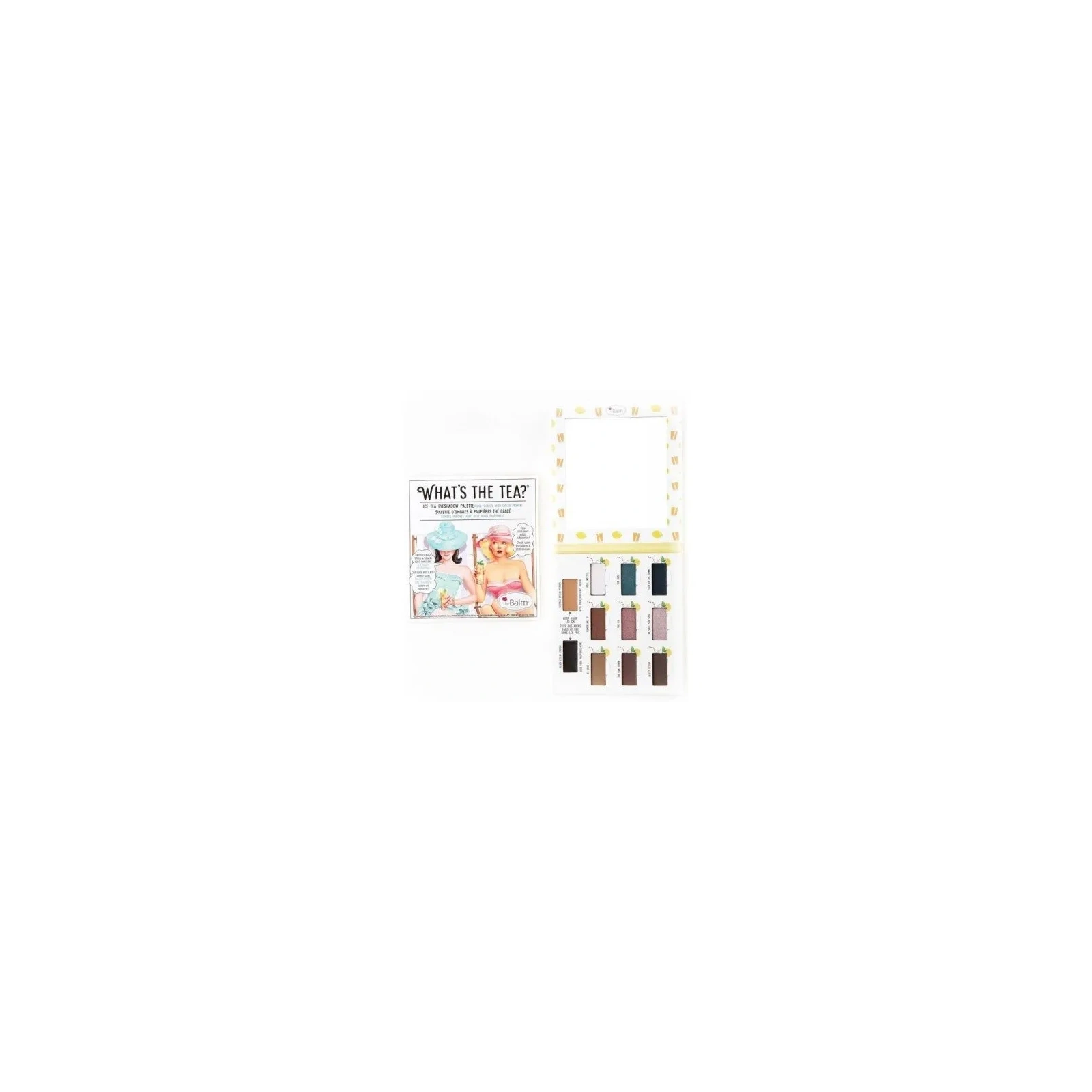THE BALM What's The Tea? paletka cieni Ice Tea 12,6g