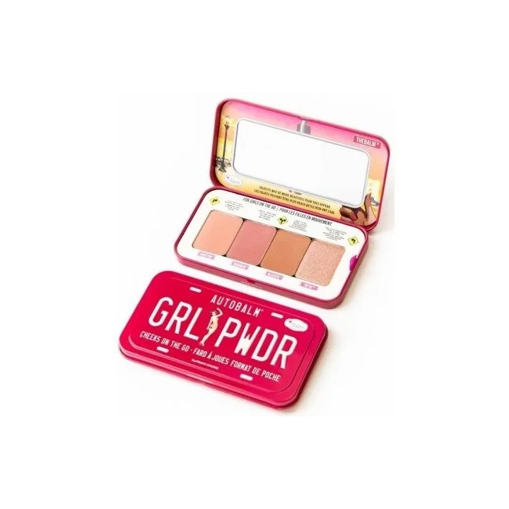 THE BALM Autobalm paletka do makijażu Grl Pwdr 8g