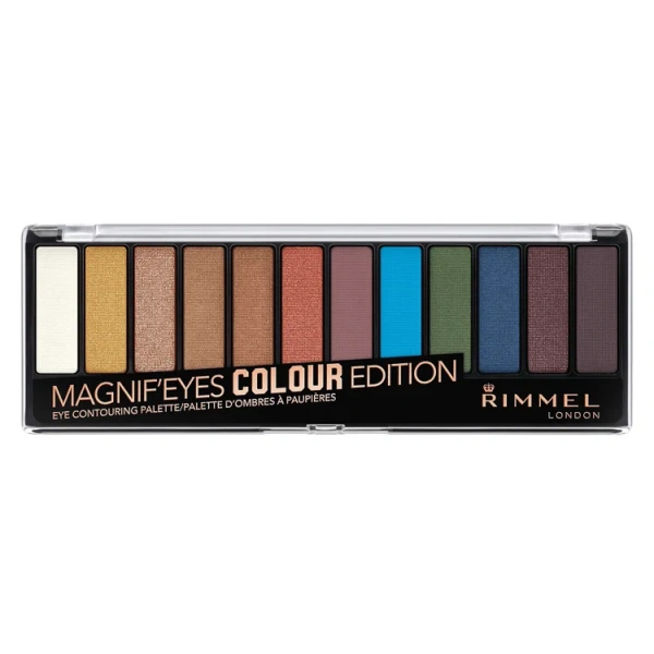 RIMMEL MagnifEyes paletka cieni do powiek 004 Colour 14,16g