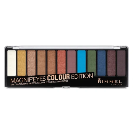 RIMMEL MagnifEyes paletka cieni do powiek 004 Colour 14,16g