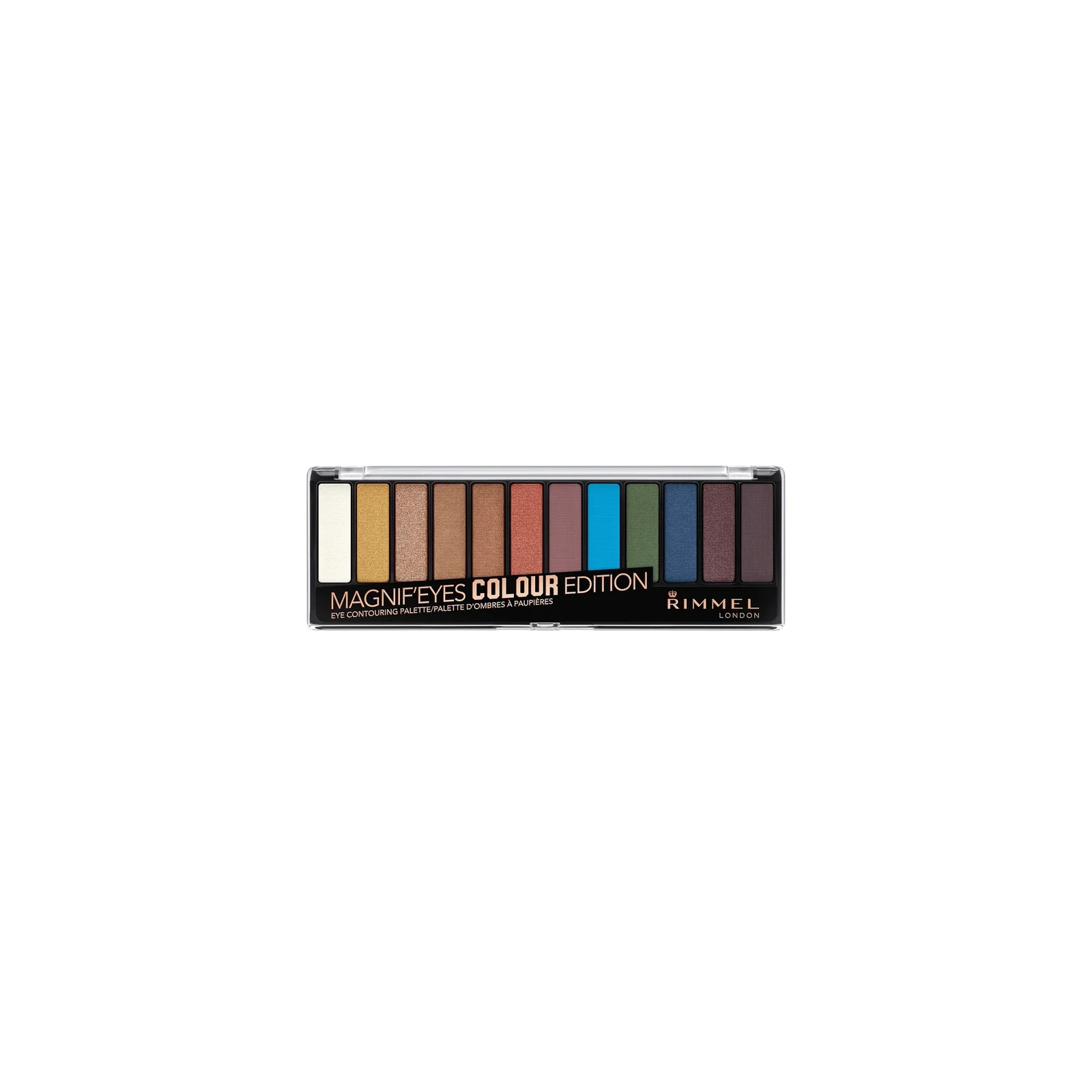 RIMMEL MagnifEyes paletka cieni do powiek 004 Colour 14,16g