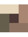 BELL HYPOALLERGENIC Nude Eyeshadow paletka cieni do powiek 04 5g