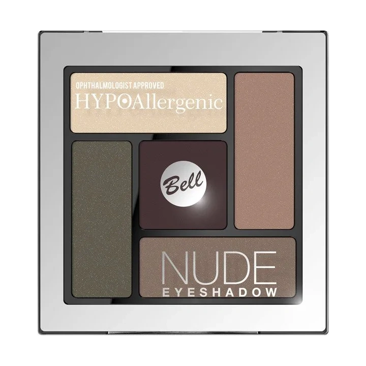 BELL HYPOALLERGENIC Nude Eyeshadow paletka cieni do powiek 04 5g