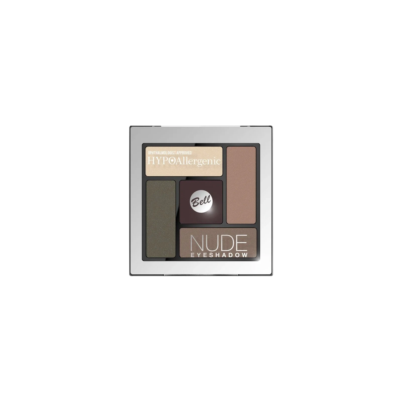 BELL HYPOALLERGENIC Nude Eyeshadow paletka cieni do powiek 04 5g