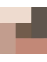 BELL HYPOALLERGENIC Nude Eyeshadow paletka cieni do powiek 03 5g