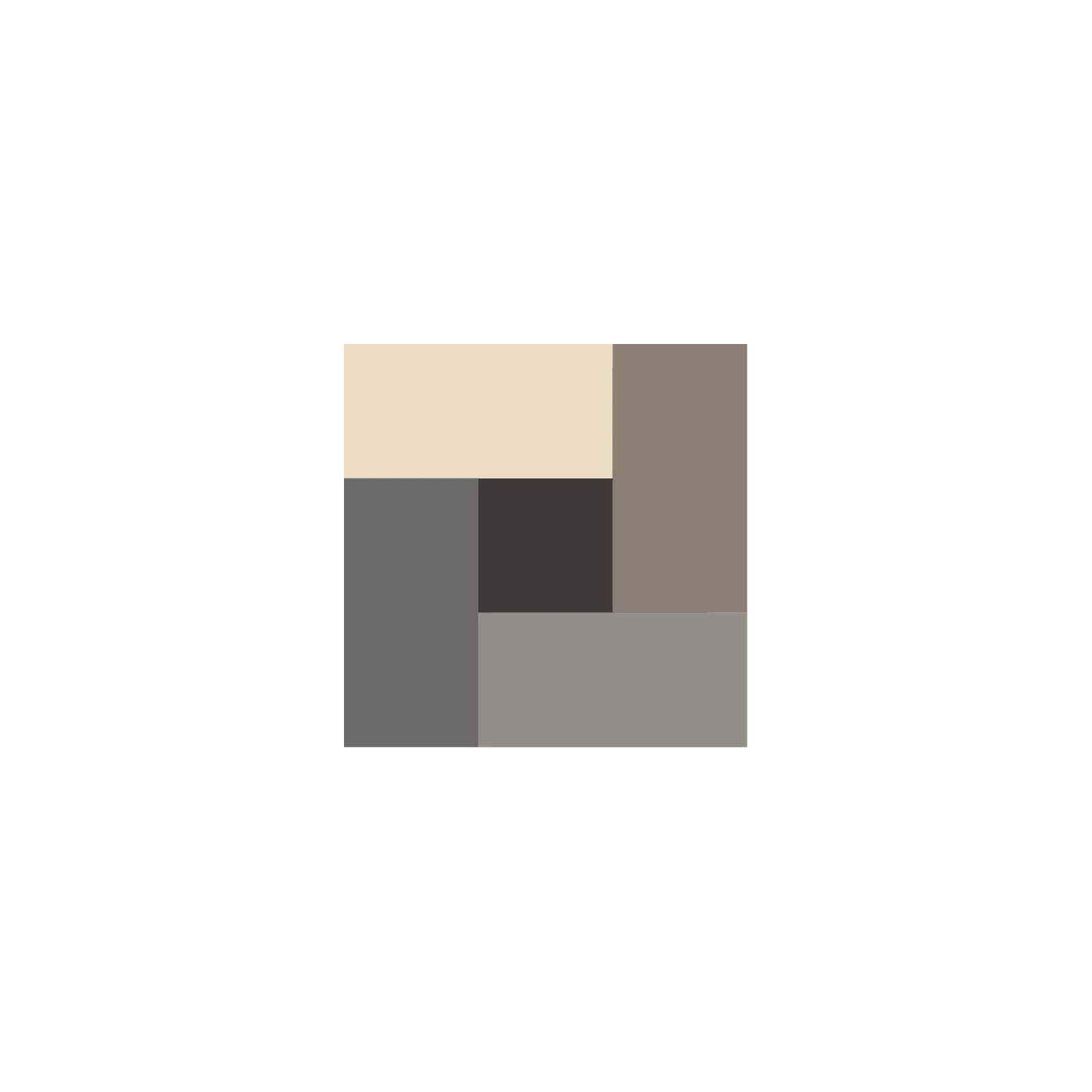 BELL HYPOALLERGENIC Nude Eyeshadow paletka cieni do powiek 02 5g