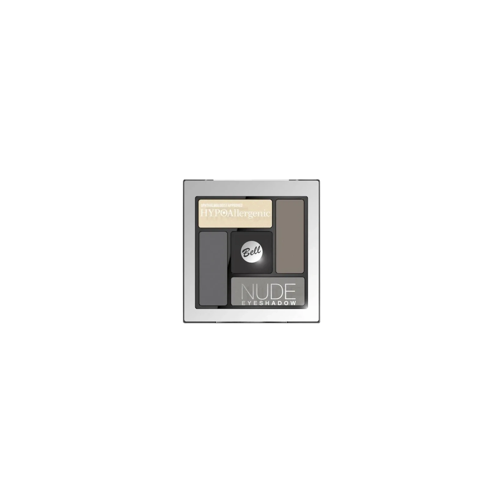 BELL HYPOALLERGENIC Nude Eyeshadow paletka cieni do powiek 02 5g