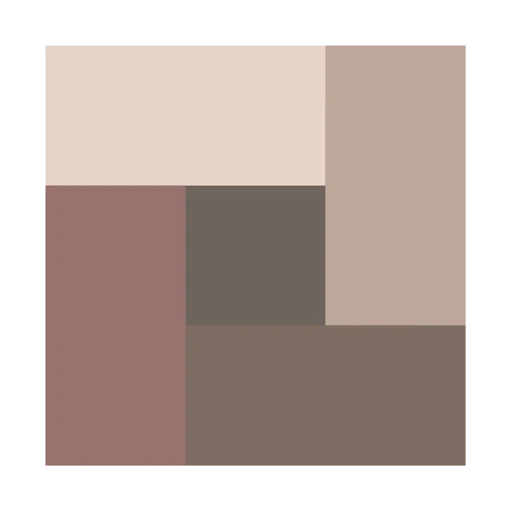 BELL HYPOALLERGENIC Nude Eyeshadow paletka cieni do powiek 01 5g