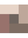 BELL HYPOALLERGENIC Nude Eyeshadow paletka cieni do powiek 01 5g