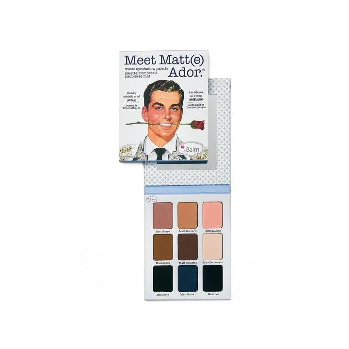 THE BALM Meet Matt(e) Ador paletka cieni do powiek 21,6g