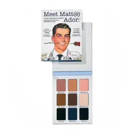 THE BALM Meet Matt(e) Ador paletka cieni do powiek 21,6g