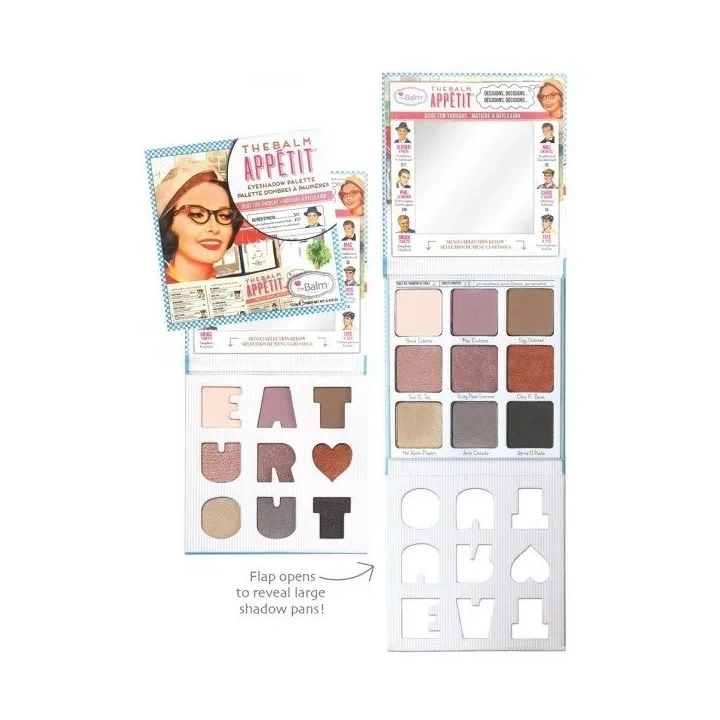 THE BALM Appetit paletka cieni do powiek 13,5g