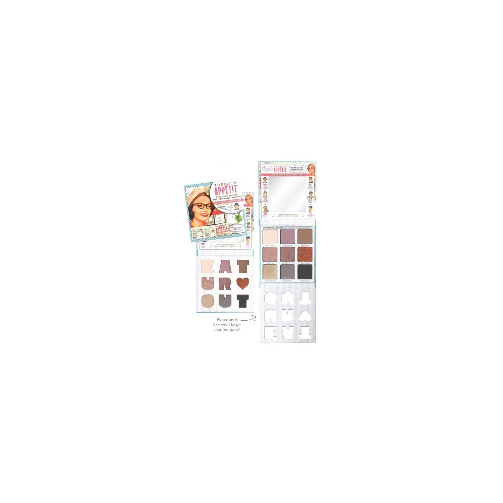 THE BALM Appetit paletka cieni do powiek 13,5g