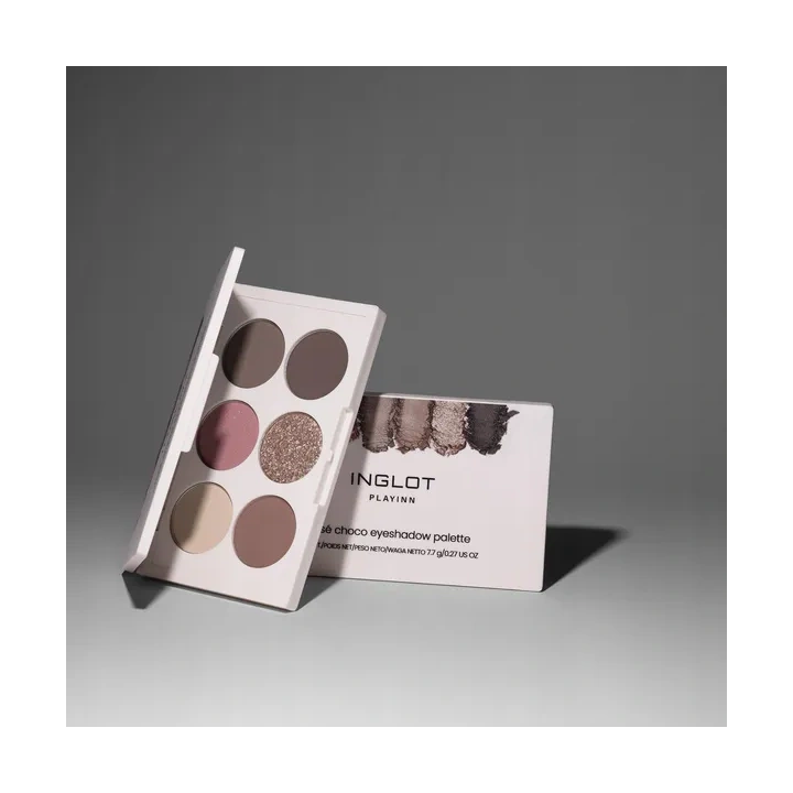 INGLOT Playinn paletka cieni do powiek Rose Choco 7,4g
