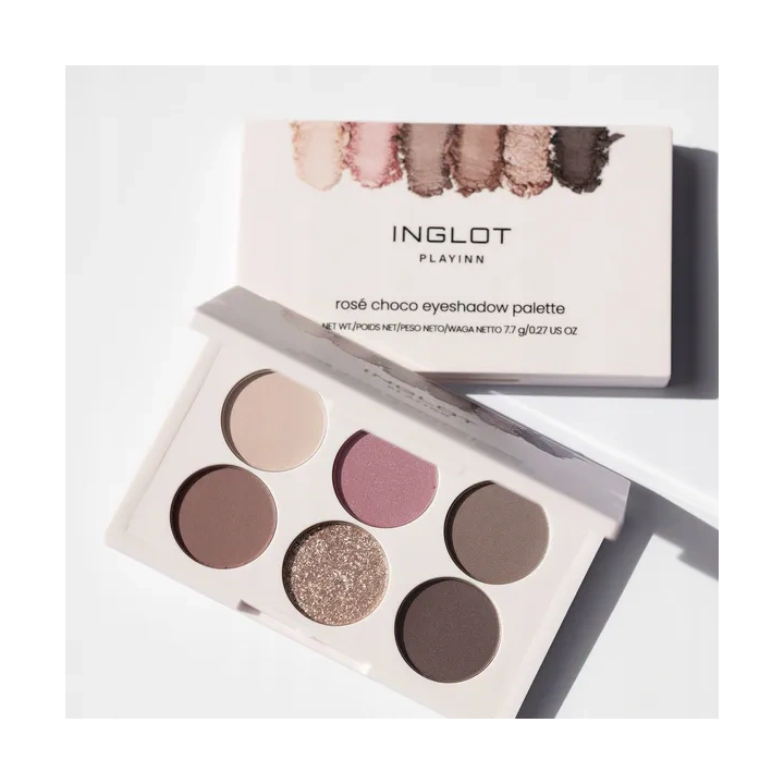 INGLOT Playinn paletka cieni do powiek Rose Choco 7,4g
